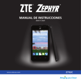 ZTE Zephyr El manual del propietario