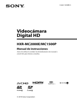 Sony HXR-MC1500P Manual de usuario