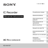 Sony ICD AX412F Manual de usuario