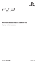 Sony PS3 Auriculares Estéreo Inalámbricos CECHYA-0086 Manual de usuario