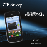 ZTE Z750C El manual del propietario