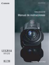 Canon LEGRIA HF G10 El manual del propietario