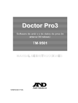AND Doctor Pro 3 TM-9501 Manual de usuario