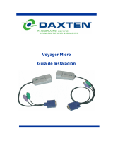 Daxten Voyager Micro PS2 y Micro USB Manual de usuario