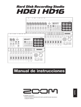 Zoom HD8 Manual de usuario