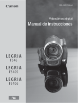 Canon LEGRIA FS 406 El manual del propietario