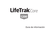 LifeTrack Core C200 Guía del usuario