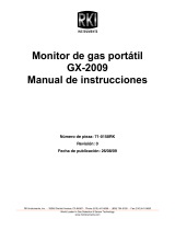 RKI Instruments GX-2009 Manual de usuario