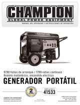 Champion Power Equipment 41533 Manual de usuario