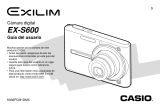 Casio Exilim EX-S600 Manual de usuario