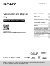 Sony HDR-CX400E Manual de usuario