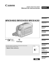 Canon MVX460 Manual de usuario