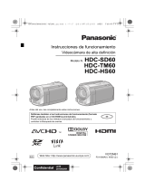 Panasonic HDC-SD60 El manual del propietario