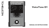 TC-Hel­icon VOICETONE D1 Manual de usuario