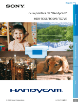 Sony Série HDR-TG5VE Instrucciones de operación
