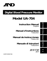 AND UA-704 Manual de usuario