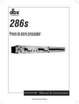 dbx dbx 286s El manual del propietario