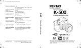 Pentax K-500 Manual de usuario