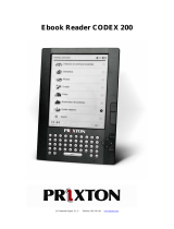 PRIXTON Codex 200 Instrucciones de operación