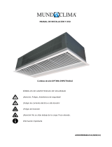 mundoclima Series RO “Embedded Air Curtain OPTIMA” Guía de instalación