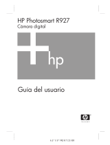 HP PhotoSmart R927 El manual del propietario