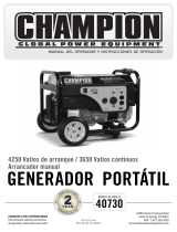 Champion Power Equipment 40730 Manual de usuario