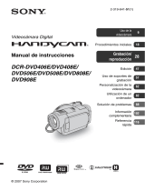 Sony DCR-DVD406E Manual de usuario