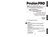 Poulan Pro PP428C El manual del propietario