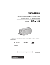 Panasonic HC V160 El manual del propietario