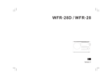 Sangean WFR-28 Manual de usuario