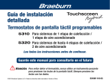 Braeburn Braeburn 5310 5320 Thermostat Manual de usuario