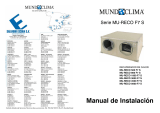 mundoclima Series MU-RECO S “Configurable Heat Recovery” Guía de instalación