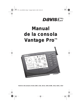 DAVIS Vantage Pro Console (6150, 6151, 6160, 6161, 6310) El manual del propietario
