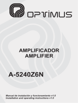 Optimus A-5240Z6N Manual de usuario