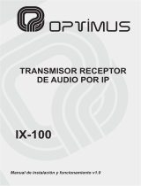 Optimus IX-100 Manual de usuario