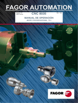 Fagor CNC 8035TC Manual de usuario