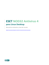 ESET NOD32 Antivirus for Linux Desktop Guía del usuario