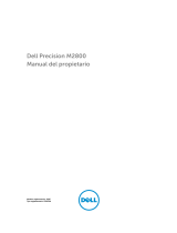 Dell Precision M2800 El manual del propietario