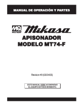 Mikasa MT74-F Instrucciones de operación