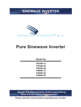 Samlexpower PS600-12 El manual del propietario