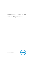 Dell Latitude E5450/5450 El manual del propietario