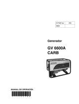Wacker Neuson GV6600A Manual de usuario