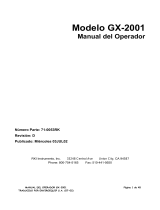 RKI Instruments GX-2001 Manual de usuario