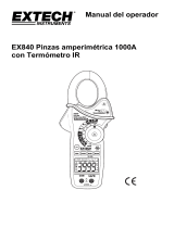 Extech Instruments EX840 Manual de usuario