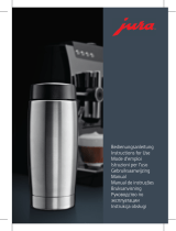 Jura Stainless steel vacuum milk container 0.6 l Instrucciones de operación