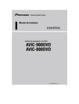 Pioneer AVIC 900 DVD Manual de usuario
