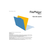 Filemaker Pro 5 El manual del propietario