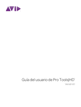 Avid Pro Tools HD 8.1 Manual de usuario