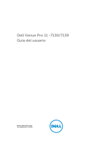 Dell Venue 11i Pro 7139 Guía del usuario