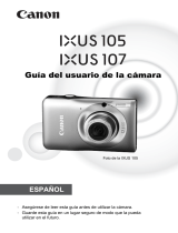 Canon IXUS 107 Instrucciones de operación